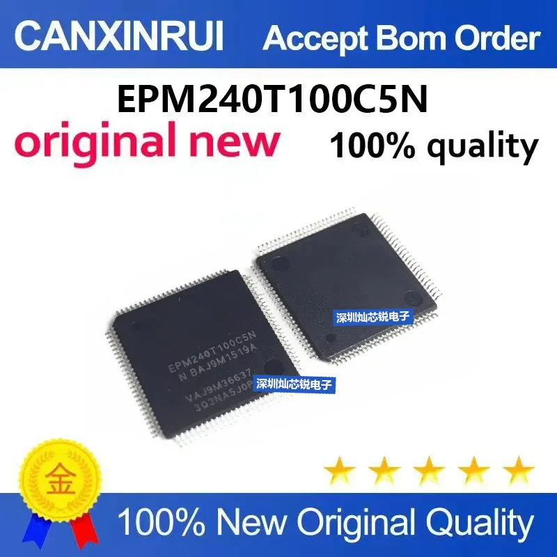(5-100pieces)Brand New Original EPM240T100C5N EPM240T100C5 TQFP100