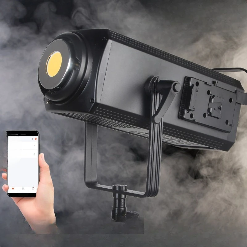 500W film and television light, always on light, spotlight, video light, fill light, live broadcast light, big scene