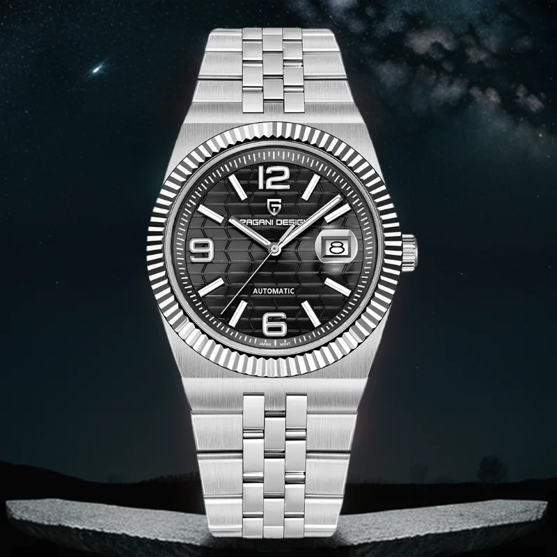 

PAGANI DESIGN новые мужские часы бизнес автоматические механические часы 100 м водонепроницаемые мужские часы из нержавеющей стали изысканная подарочная коробка