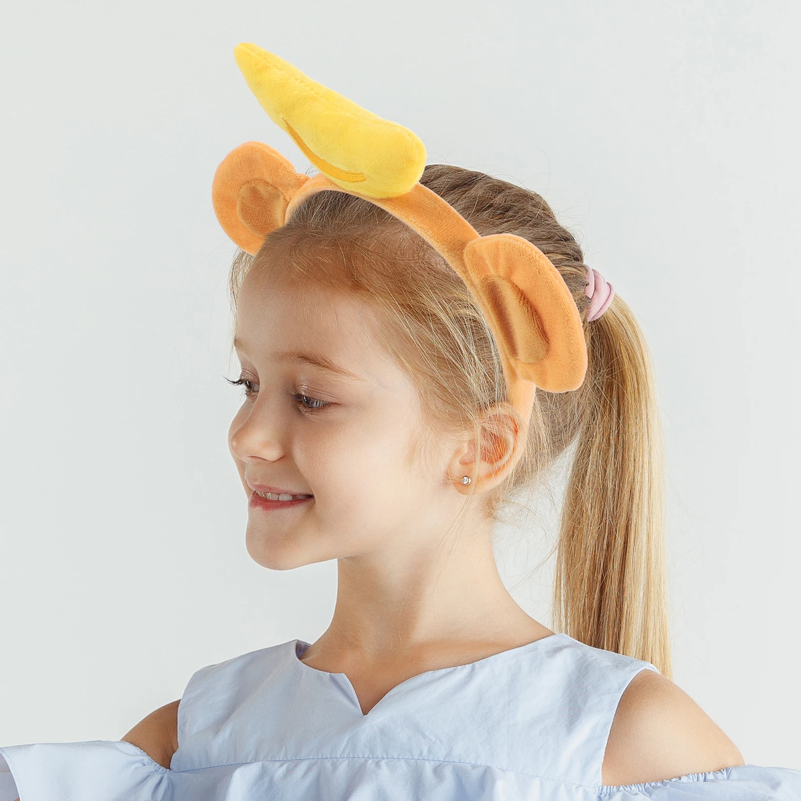 

Monkey Ears Headb 3 Pieces Soft Brown Monkey Ear Hair Accessories Festival Party Cosplay Stage Props Halloween Christmas