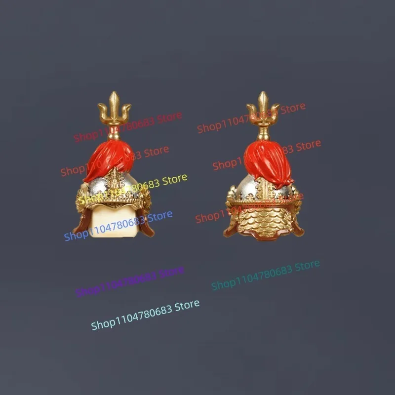 MOC Building Block Minifigure Three Kingdoms Left and Right Tiger Guards Assembled Model Ornament Cartoon Toy Gift Action Figure