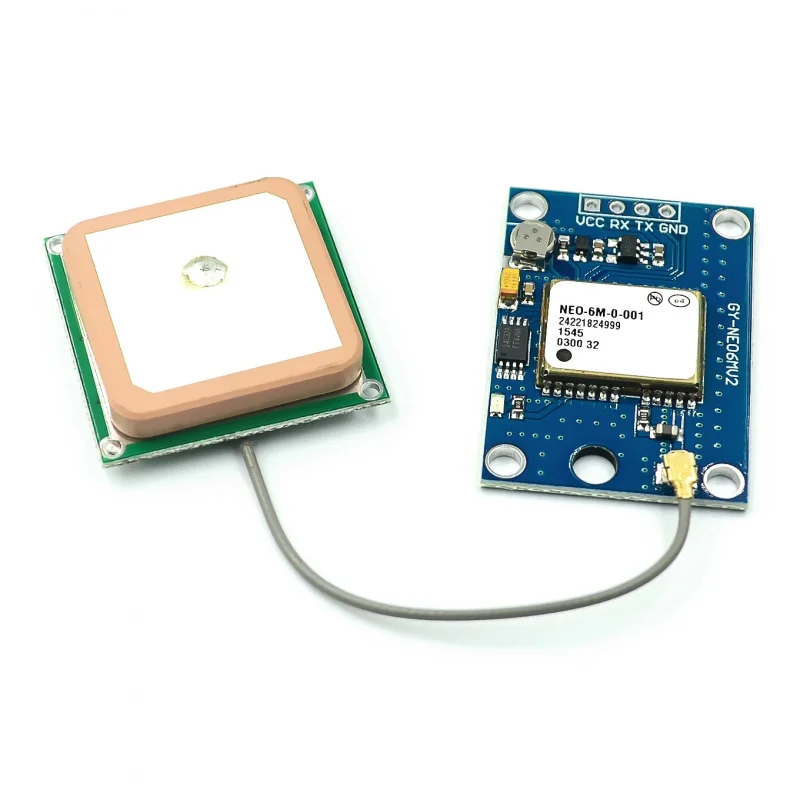 Low Power GPS Module GY-NEO-6M/7M/8M, Active Ceramic Chip Antenna with Fast Signal Acquisition