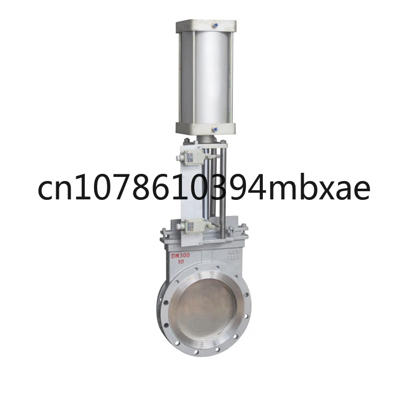 High quality flange knife gate valve pneumatic stainless steel knife gate valve