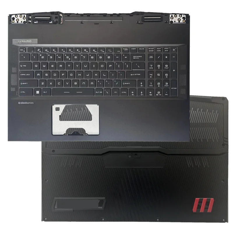 New For GE77HX 12UGS/12UHS MS-17K5 Palmrest Cover With RGB Keyboard/Bottom Case