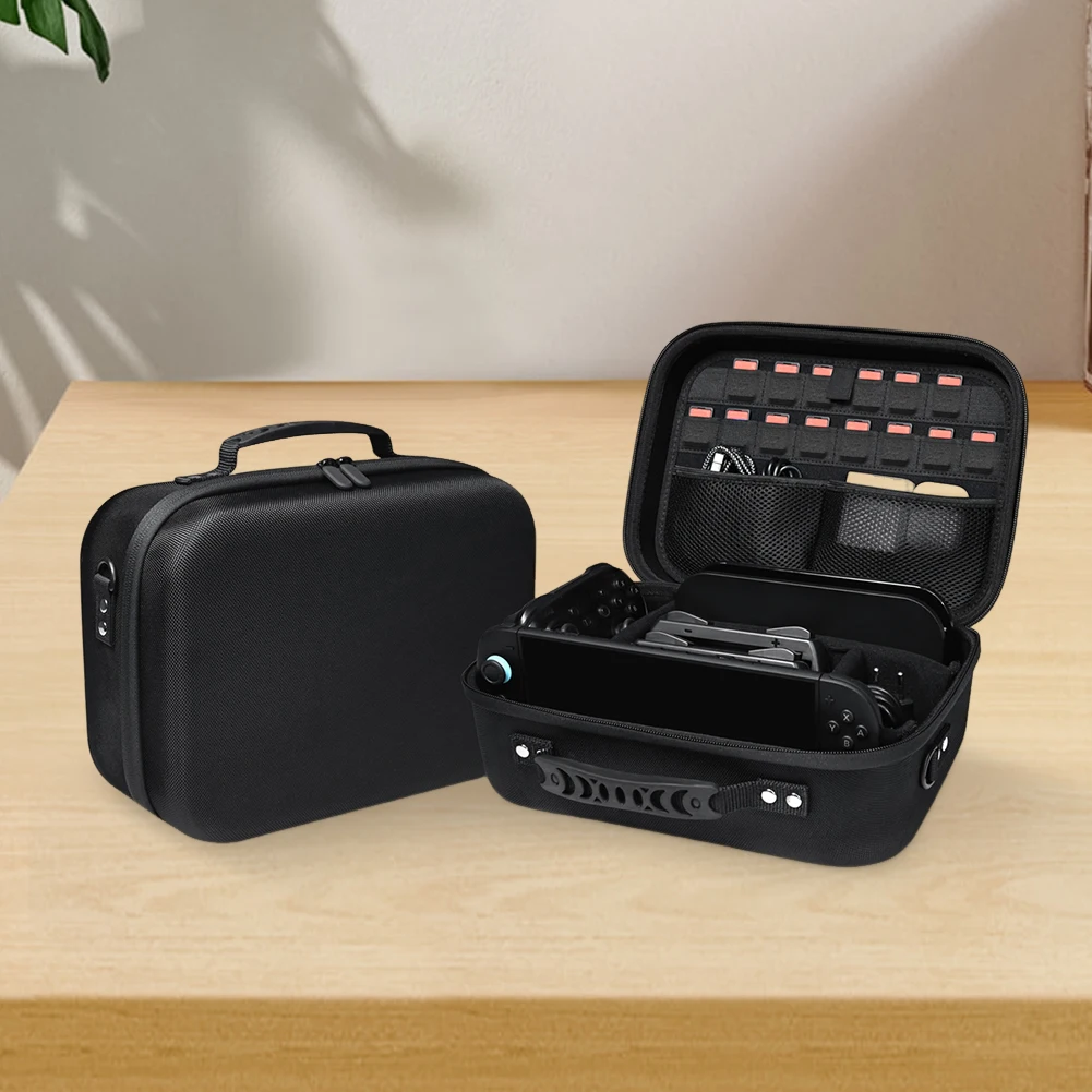 

For NS2 Large Storage Bag Anti-Scratch Integrated Console Shell Bag Zipper Closure Hard Protective Carry Case Gifts for Friend