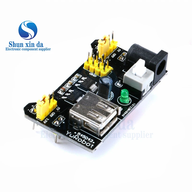 MB102 Breadboard Power Supply Module 3.3V 5V Solderless Bread Board For Arduino DIY Voltage Regulator