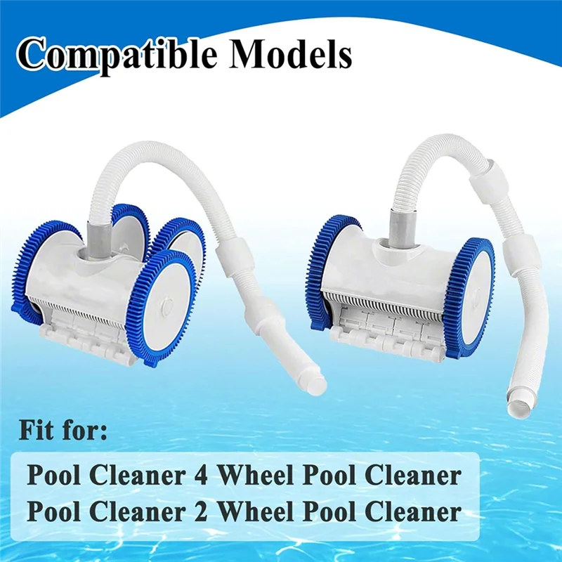 

ABUG-4Pcs PVX280PK2 White Float 896584000-280 Compatible With For Hayward Fits For 2/4 Wheel Pool Cleaner Hoses