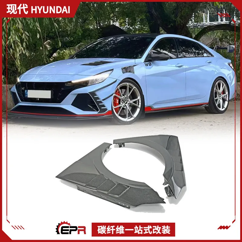 

Suitable for Hyundai Elantra N pre-21 + carbon fiber EPA fender fender opening modification