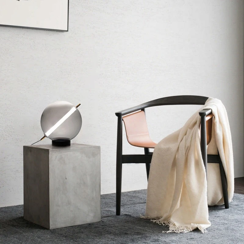 BELLE Contemporary GlassTable Lamp Nordic Fashionable Living Room Bedroom Creative LED Decoration  Desk Light