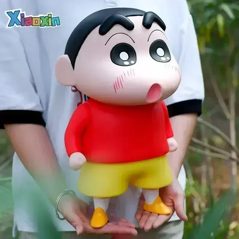 

Crayon Shin-Chan Figure Large Raincoat Series Shin-Chan Figurine Anime Model Pvc Doll Statue Decoration Kids Toys Birthday Gifts