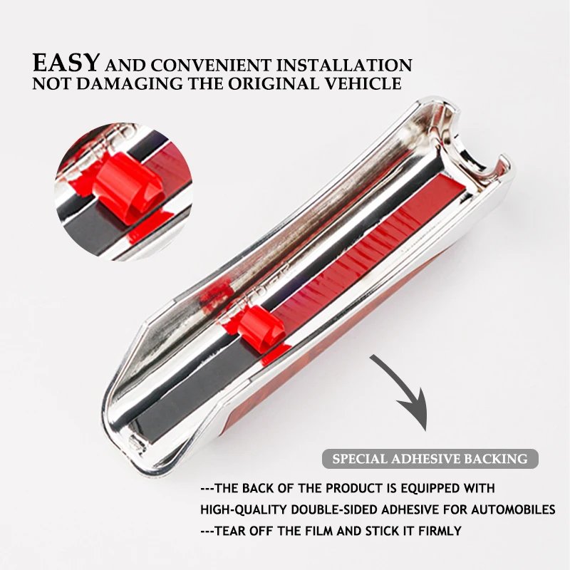 ل فوكسهول غطاء فرامل اليد للسيارة دائم واقية كم فرامل اليد الملحقات الداخلية Tigra Corsa VXR Astra D G J H Zafira #3