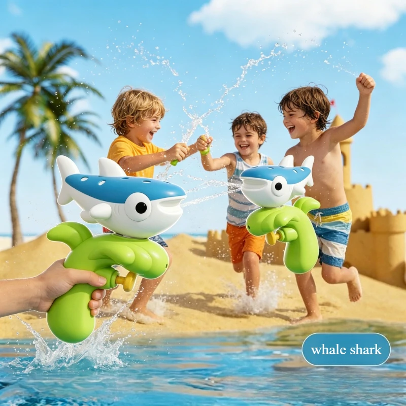 Lovely Fish Shaped Water Gun, Multi-scene Outdoor Leisure Sprayer, Multiplayer Interactive Item, Ideal Summer Present