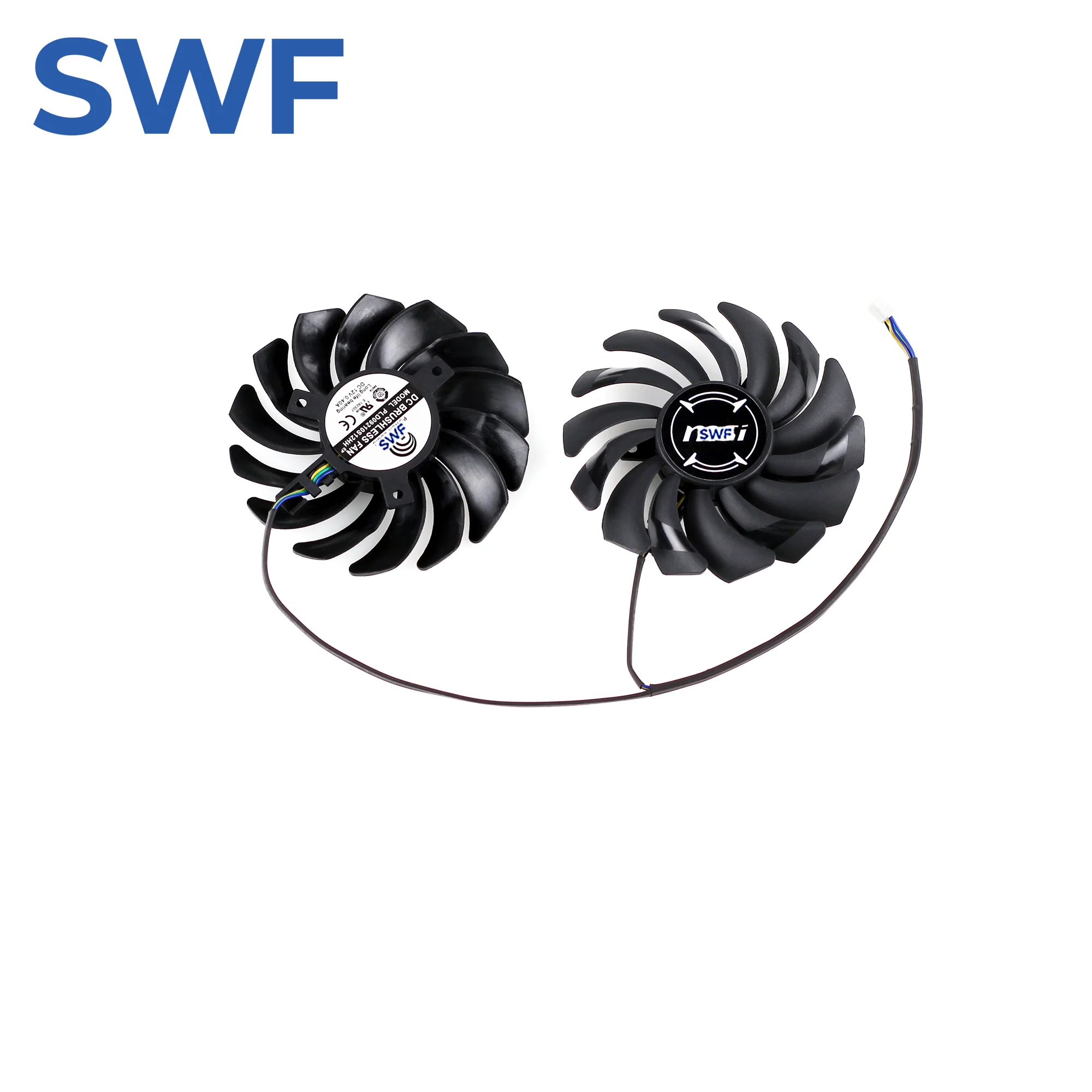 2PCS/Lot 87MM PLD09210S12HH Cooling Fan For MSI RX 470 480 570 580 Armor Graphics Video Card Cooler Fan view 3