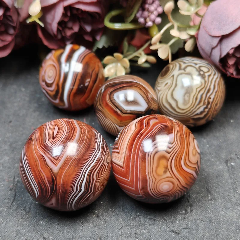 

Wholesale high quality polished sardonyx agate sphere silk agate ball natural crystal quartz ball