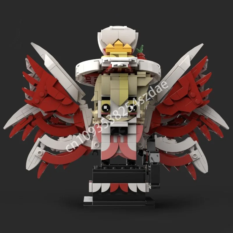 

826pcs MOC Lucifer Morningstar Final Brickheadz Building Blocks Christmas toy Gift Solve the problem up Children's idea