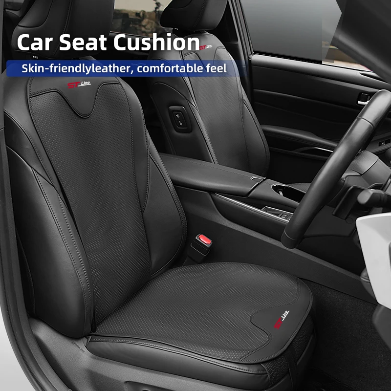 Car Seat Cushion Breathable Backrest Seat Cover Accessories For Ford ST Racing Performance Focus Mk2 Mk3 Fiesta Ranger Mondeo S- - view 4