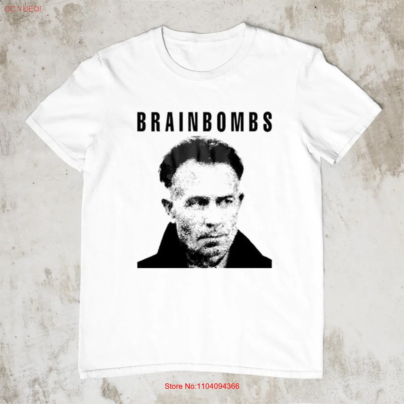 

Brainbombs Music Rock Punk Gift For Fan White All Size T-Shirt AL154