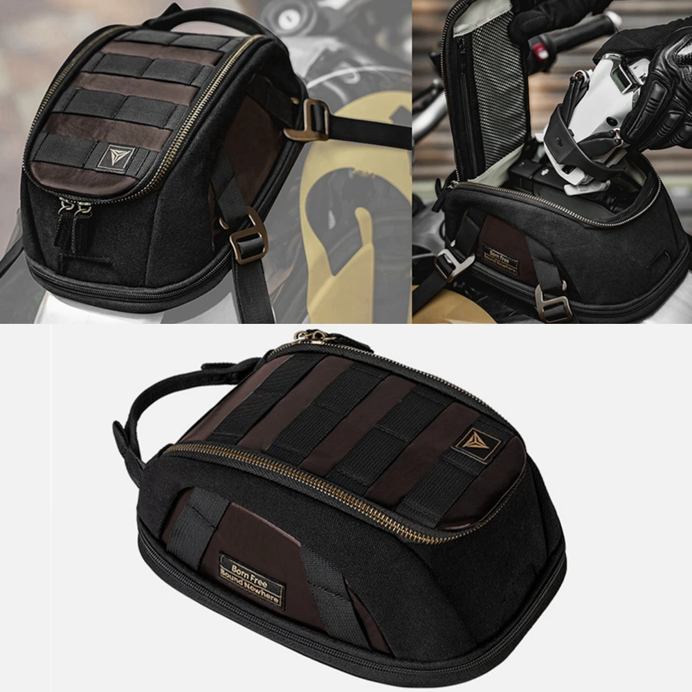 

For R1200GS ADV R1250GS R 1250 GS F850GS F 750GS Magnetic Motorcycle Tank Bag Portable Card Phone Tool Bag