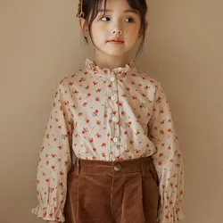 居間用の長袖タートルネックTシャツ,涙の形をしたシングルブレストの衣服,色あせたベース,レトロなカーディガン,小さな透明なデザイン,春のTシャツ