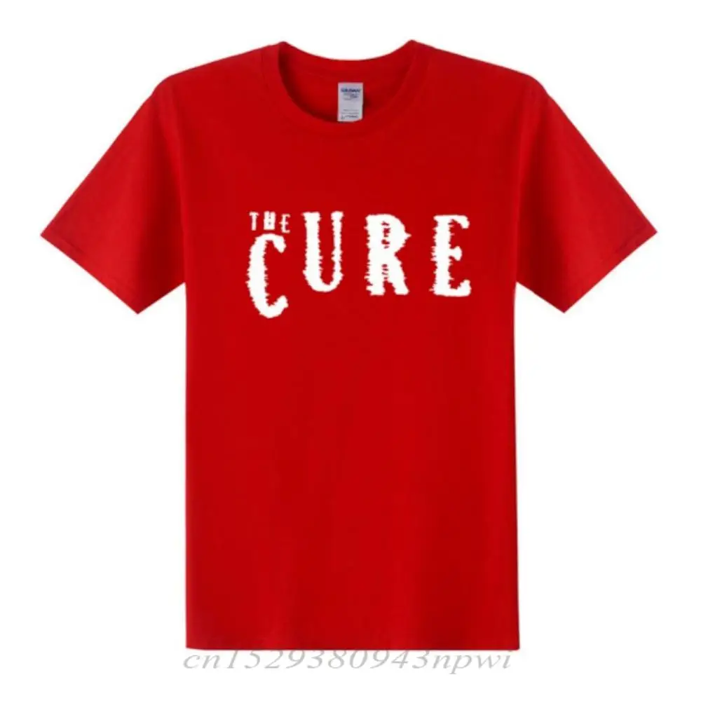 The Cure T Shirt Men HipHop Fashion T-shirt Men Short Sleeve O Neck Cotton Punk Classic Tops Tee Free Shipping