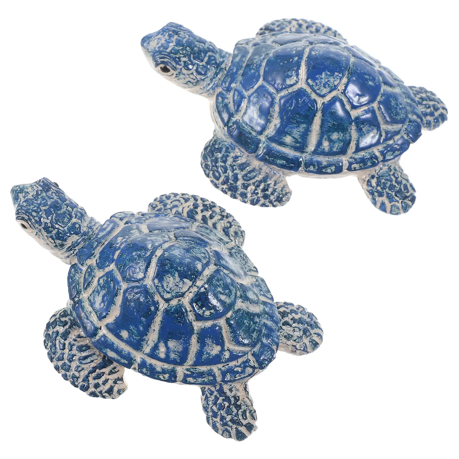 2Pcs Decorative Toilet Bolt Covers Turtle Design Ceramic Screw Caps Universal Bolt Caps for Bathroom Coastal Home Beach Decor