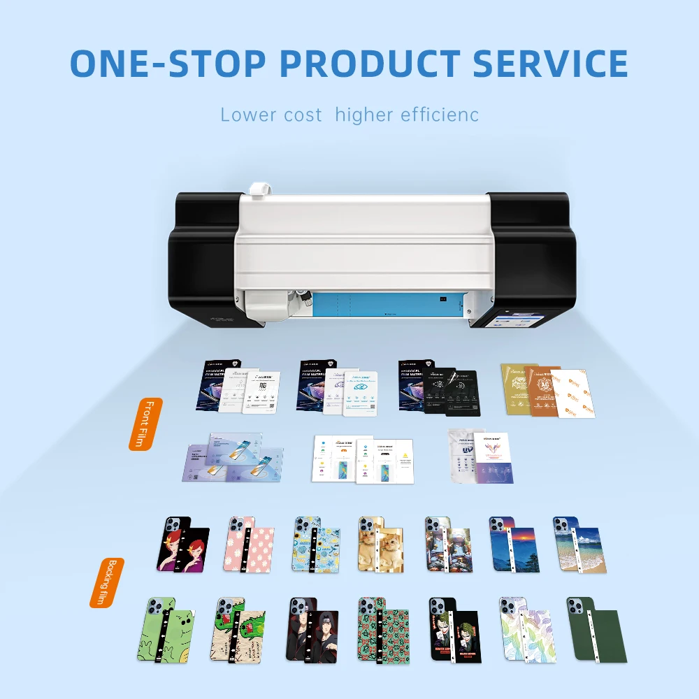 2023 Hydrogel Film Cutting Machine Automatically Fitting for Mobile Phone Protection Skin TPU Cutter