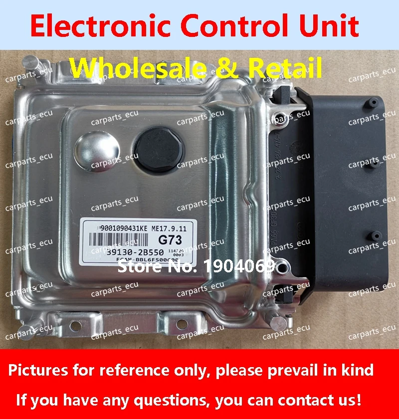 

39104-03530 M27B For Hyundai kia rio cerato car Engine computer board ME17.9.11.1 39117-2BBA7 Y2A8 ECU 39118-2B432 P27A