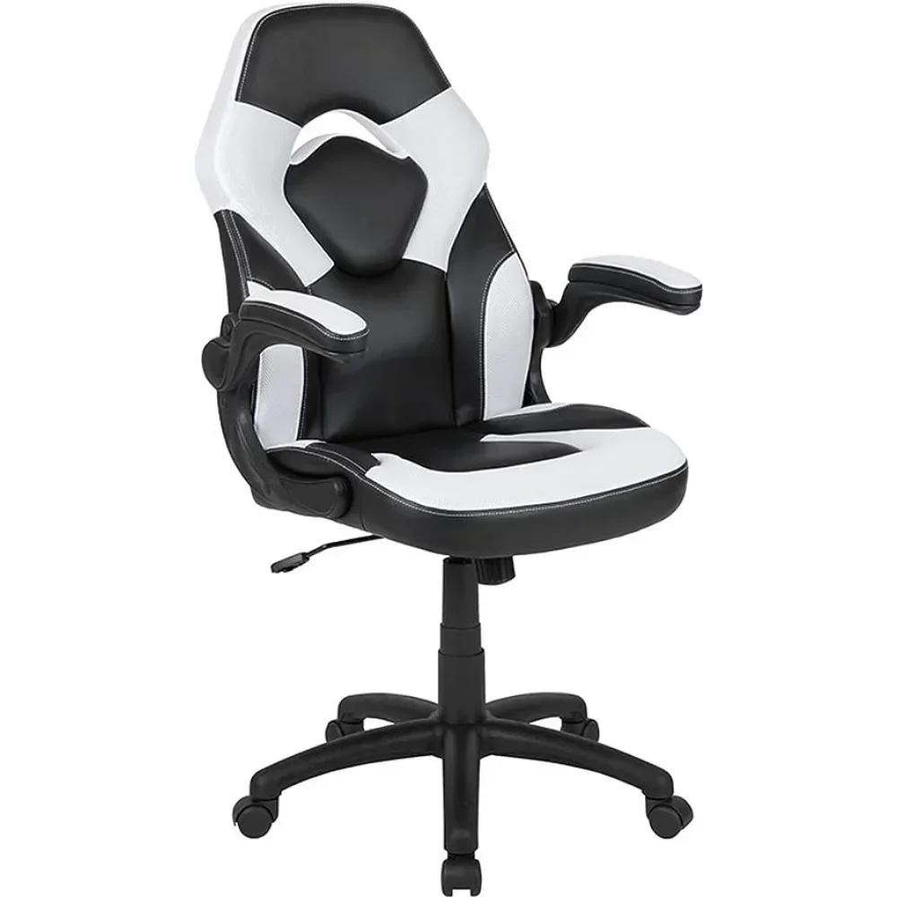 Gaming Chair Ergonomic Computer PC Adjustable Swivel  With Flip-up Arms Free Shipping Office Furniture