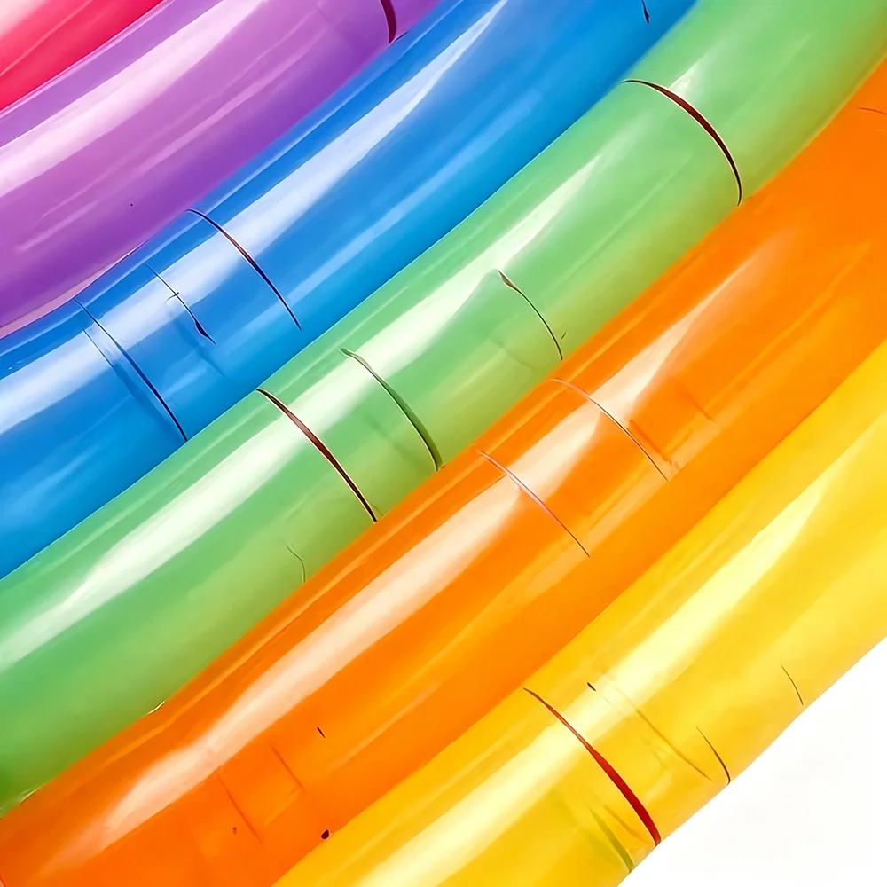 Bunte Raketenballons aus Latex für Kinder, Fliegende Pfeifenballons für Outdoor-Spiele, Hochzeiten und Geburtstagsfeiern – Detail 4