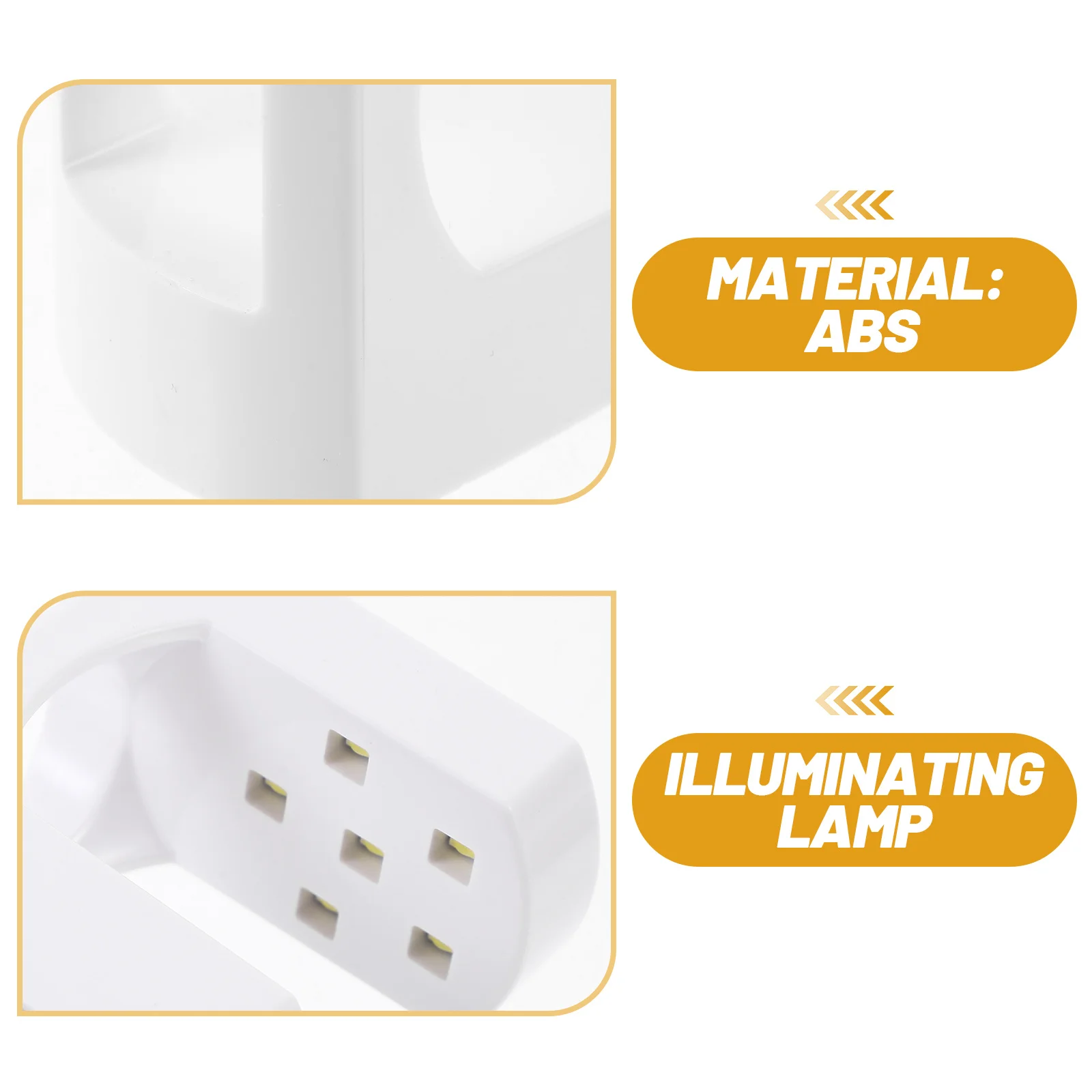 Tragbare LED-Nagellampe für Gelnägel, schnell trocknende Mini-Maniküre-Lichthärtungslampe, Tischtrockner für Nagelkunst zu Hause oder im Salon