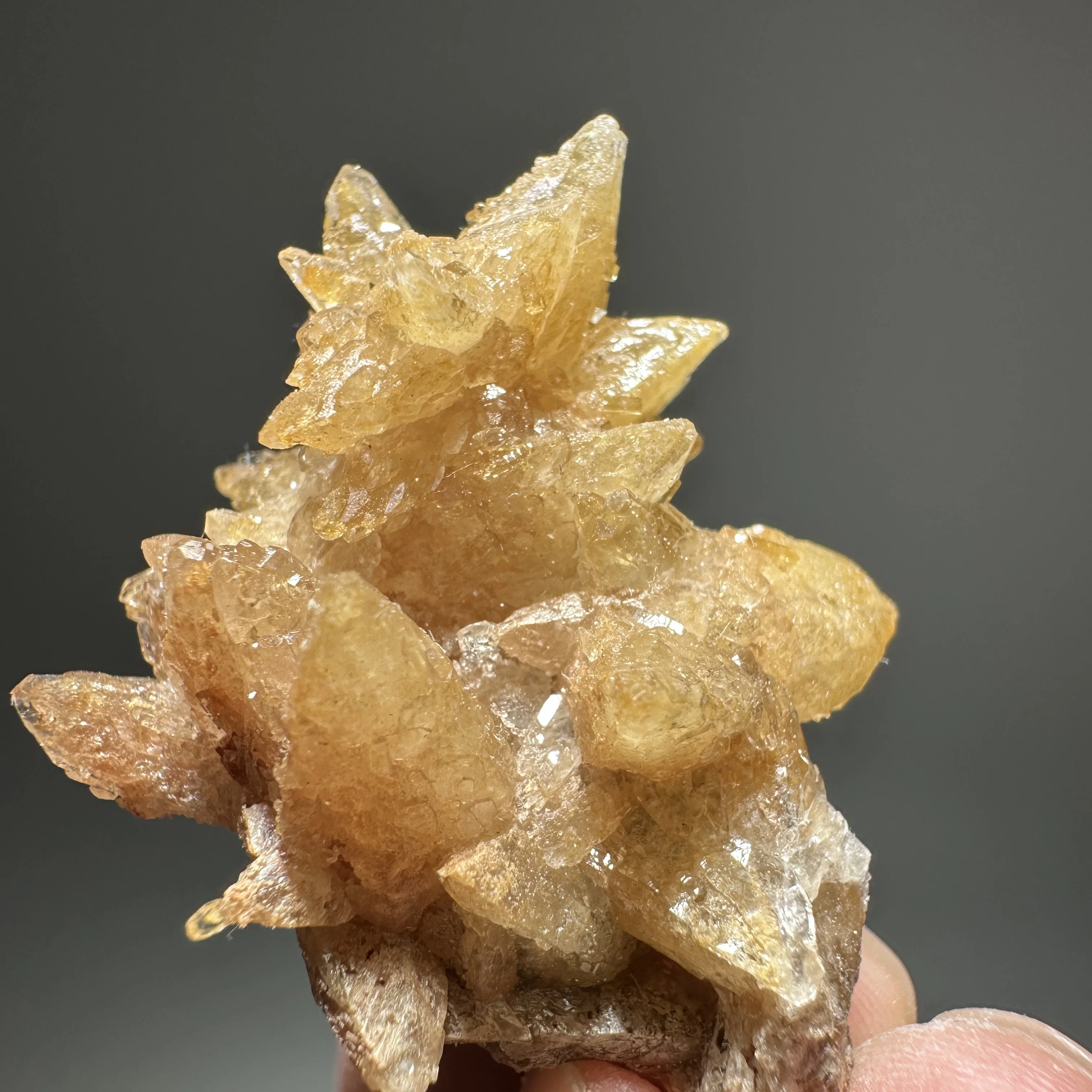 Natural Yellow Calcite Crystal Cluster with White Matrix Raw Mineral Specimen Sunflower Calcite Healing Stone Collection