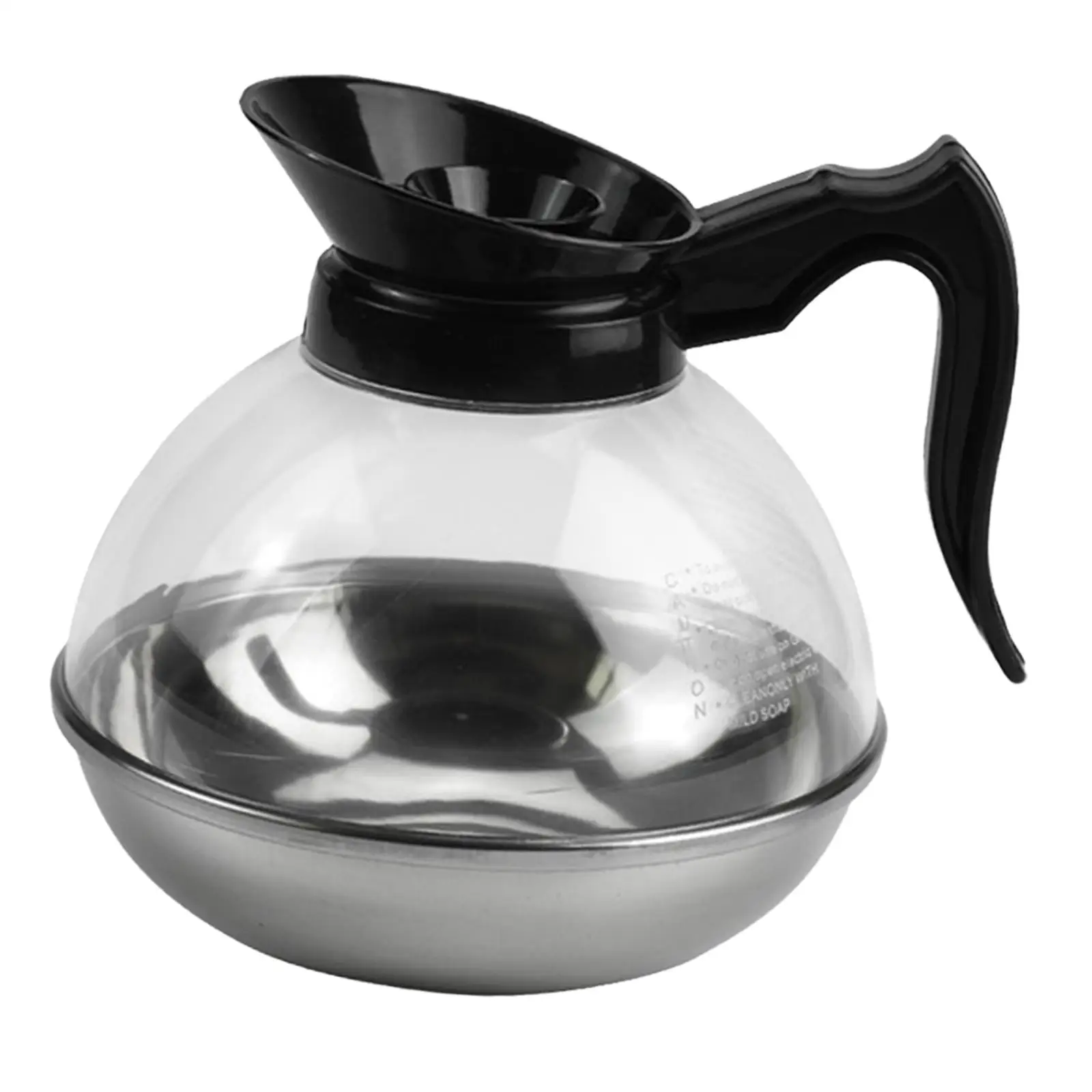 Decanter Coffee Pot Induction Kettle Teapot Stainless Steel Replacement Carafe Coffee Carafe Kettle for Home Restaurant