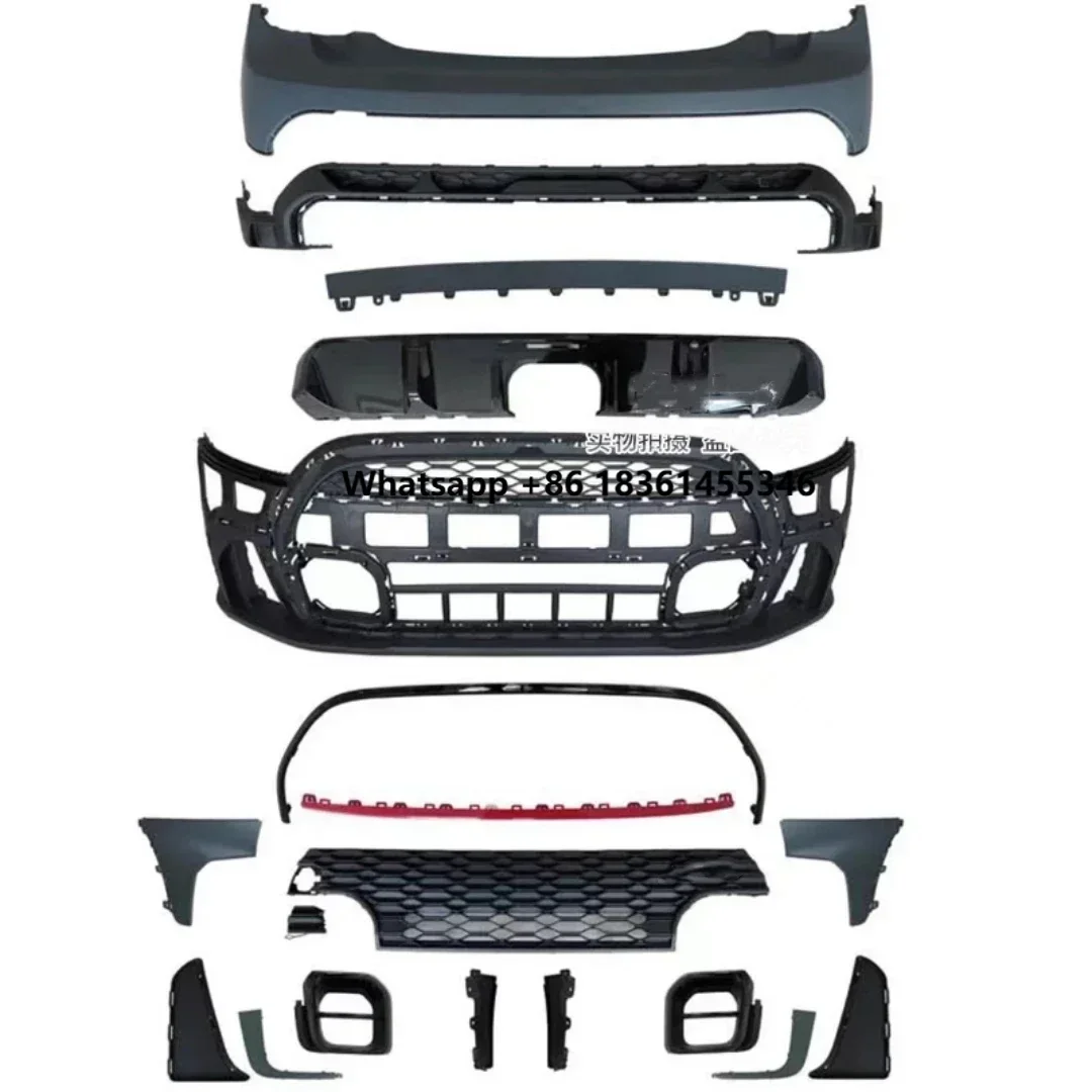 

For F56 F57 2021 upgrade to 22 style Car Accessories Body Kit Front Rear Bumper assembly