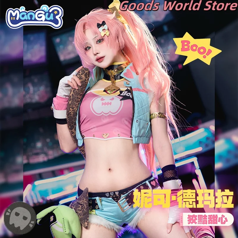 

Nicole Demara Cosplay Costume Mihoyo Game ZZZ Zenless Zone Zero Nicole Halloween Party Belle Role Play Anime Clothing