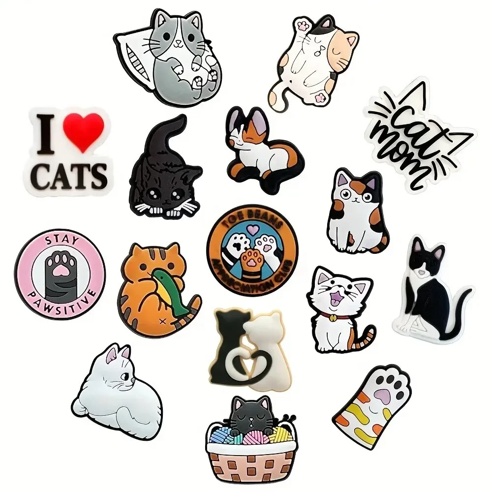 Dog And Cat Shoe Charms For Croc ,Cute Pet Animal Crocs Shoe Accessories Pack Dog And Cat Shoe Charms For Croc ,Cute Pet Animal