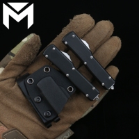MICRO EDC TECH Mini MT 70 Knives Stone washing D2 Steel Blade Aviation Aluminum Handle ﻿Portable knife