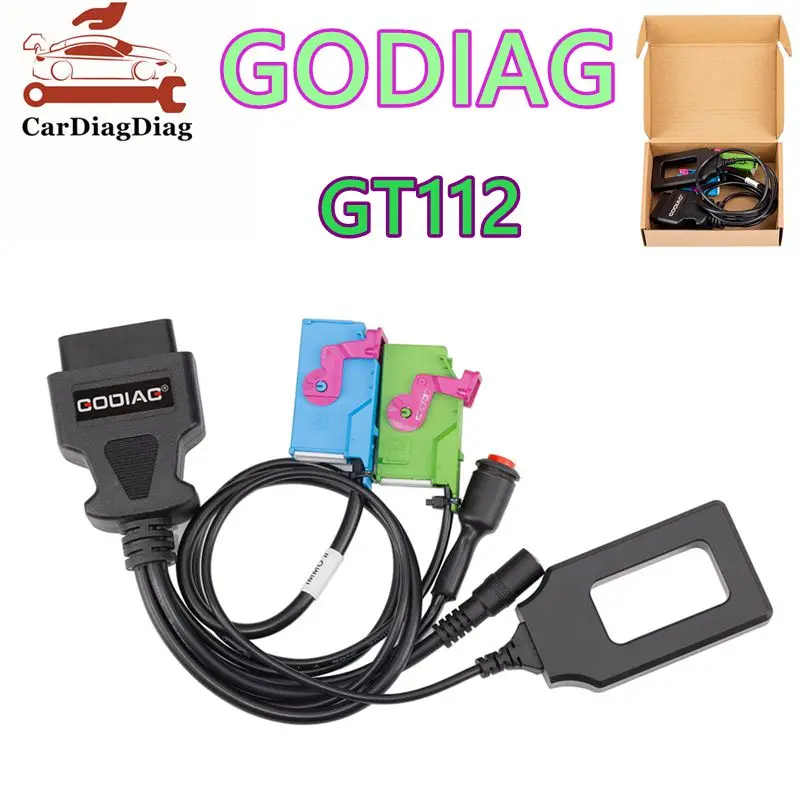 

Тестовые платформы GODIAG VAG GT112 K-Line для VAG 2-го поколения, приборная панель IMMO, соответствующий ключу, кабель тестовой платформы