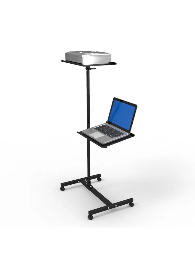 Notebook computer desk, office projector support frame, tray floor-to-ceiling universal gurney head mobile bracket