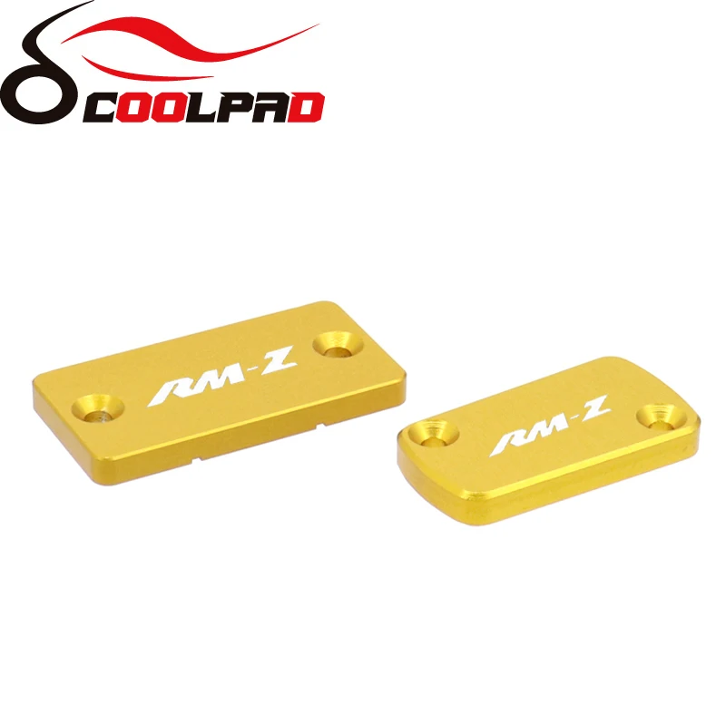 الجبهة والخلفية الفرامل خزان غطاء لسوزوكي RM-Z 450 RMZ450 05-20 RMZ250 2007-24 RMZ 250 ، دراجة نارية النفط السائل اسطوانة غطاء ، نك