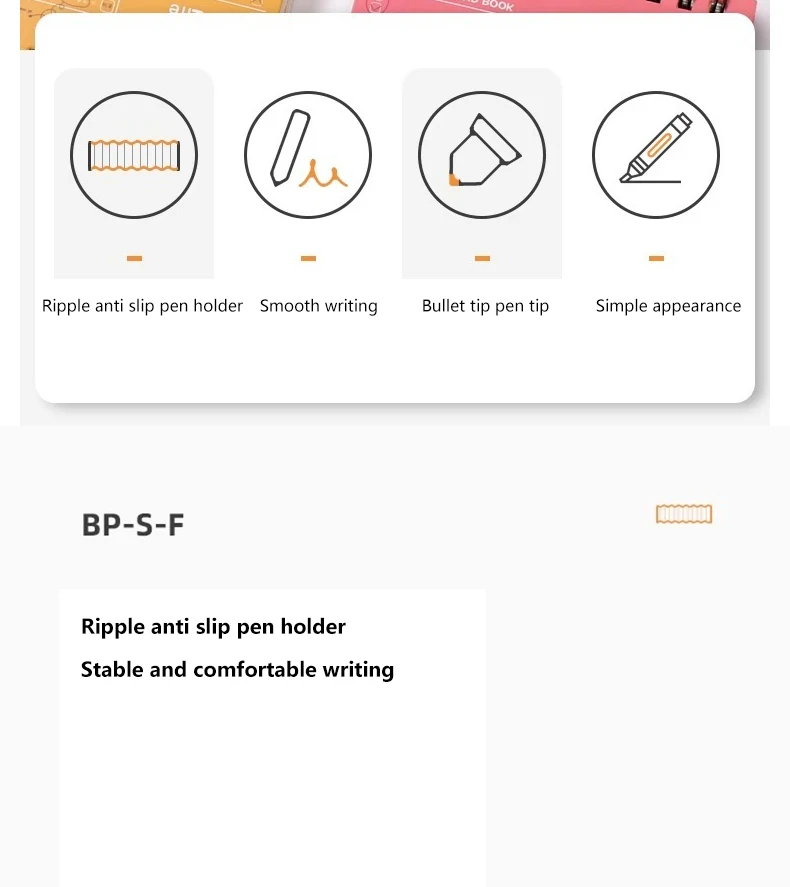 6/12 Stück Japan PILOT Kugelschreiber BP-SF Farbe 0,7 mm Rundkopf Ölstift Klassisch zum Schreiben von Unterschriften Schulbüro-Briefpapier – Detail 2