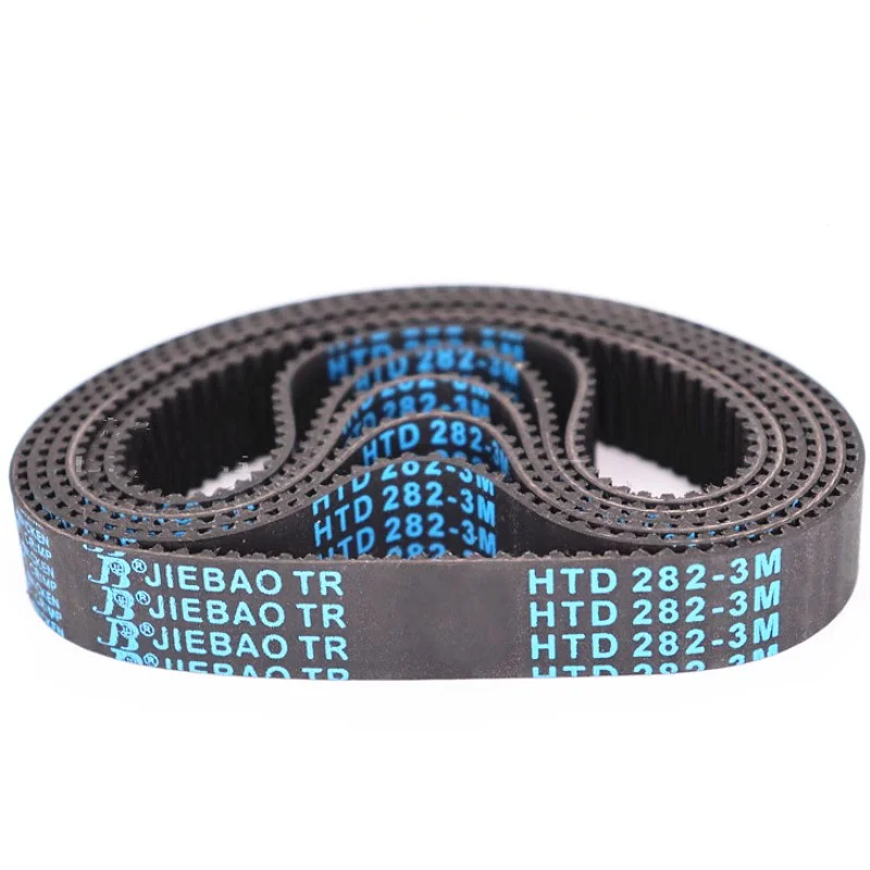 108 117 123 126 138 144 168 174 177 183 189 201 213 - 216 HTD3M Timing Belt Rubber Closed-loop 144-3M-6 High Quality HTD 3M CNC