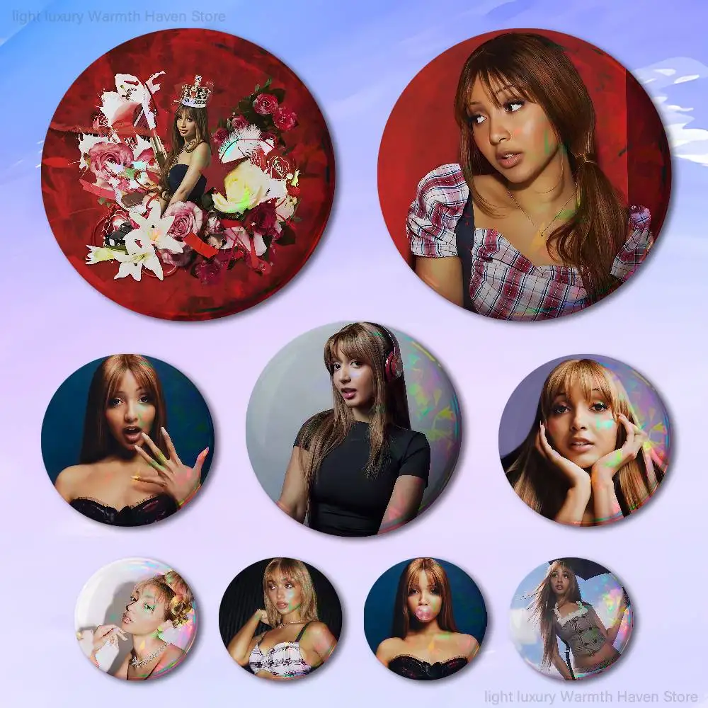 P-PinkPantheress-S Fancy That Custom Badges 75mm 44mm 25mm Brooch Backpack Hat Enamel Pins Accessories Toys Gifts