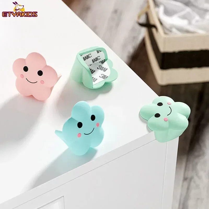 New Cartoon Cloud Shape Table Conner Protector Silicone Anti-collision Table Edge Corner Guards Protection Pad Baby Safety Care