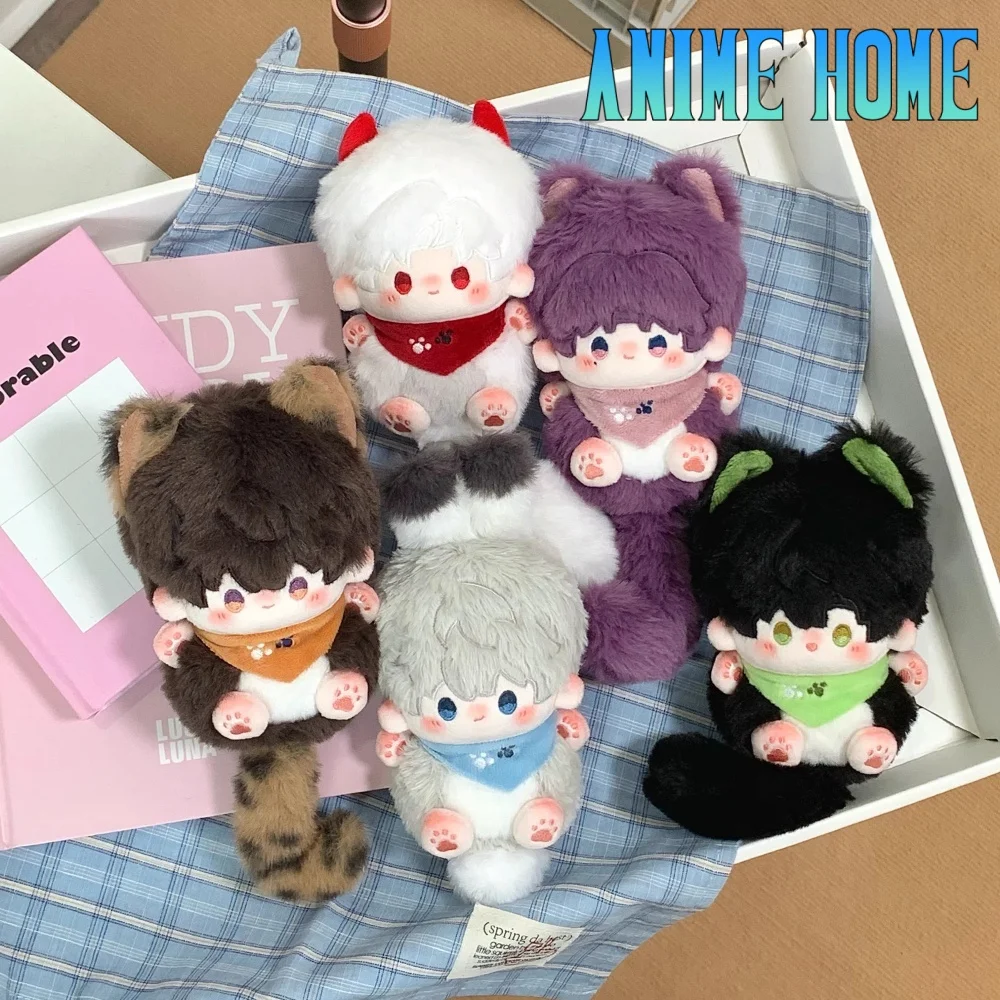 

Plushie Love and Deepspace Xavier Zayne Rafayel Sylus Caleb 10cm Beast Body Doll Toy Plush Stuffed Pull-out Interactive Tail