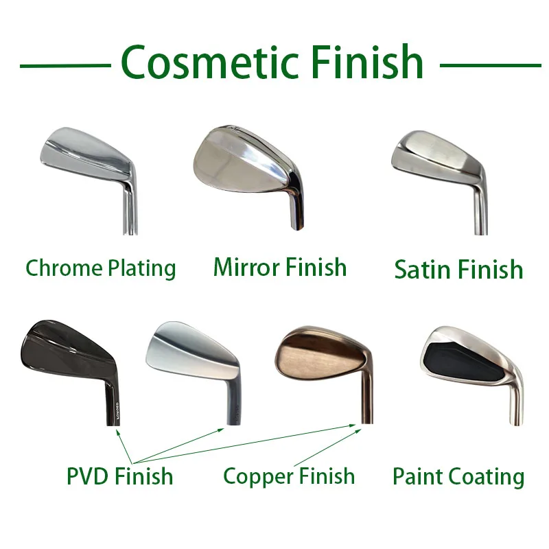 مضرب عزم الدوران الصفر مع عمود مركزي منخفض التوازن، وجه الطحن باستخدام الحاسب الآلي، رأس مضرب الجولف باليد اليمنى #5