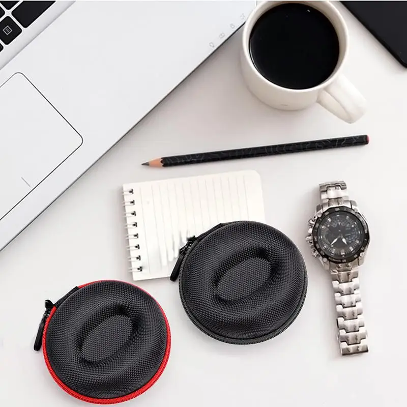 Picture 6: Portable EVA Single Watch Travel Case Watch Storage Organizer Box Watch Holder Waterproof for Smartwatches Zippered Container