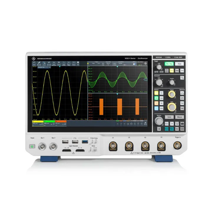 R&S MXO44 Mixed Signal Digital Oscilloscopes 1.5 GHz 4 Channels Rohde&Schwarz Training System