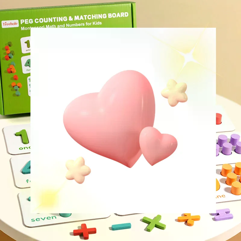 Juego de juguetes matemáticos aritméticos Montessori, juguetes Montessori de madera para niños pequeños para 2 3 4 5 6 años, juego de combinación cognitiva de números