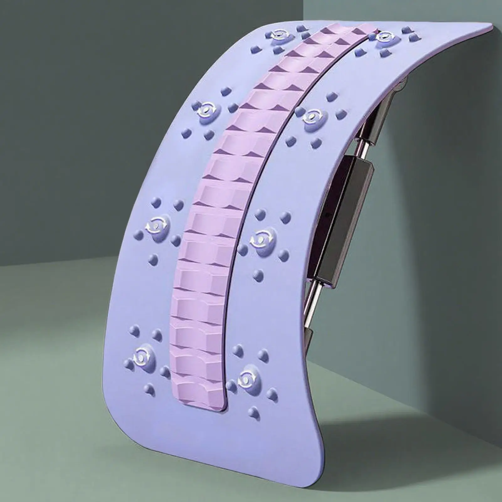 

Поясничная доска, регулируемая поясничная дека позвоночника с магнитным массажером, фитнес-тренировка, растягивающее оборудование для тренажерного зала, квартиры