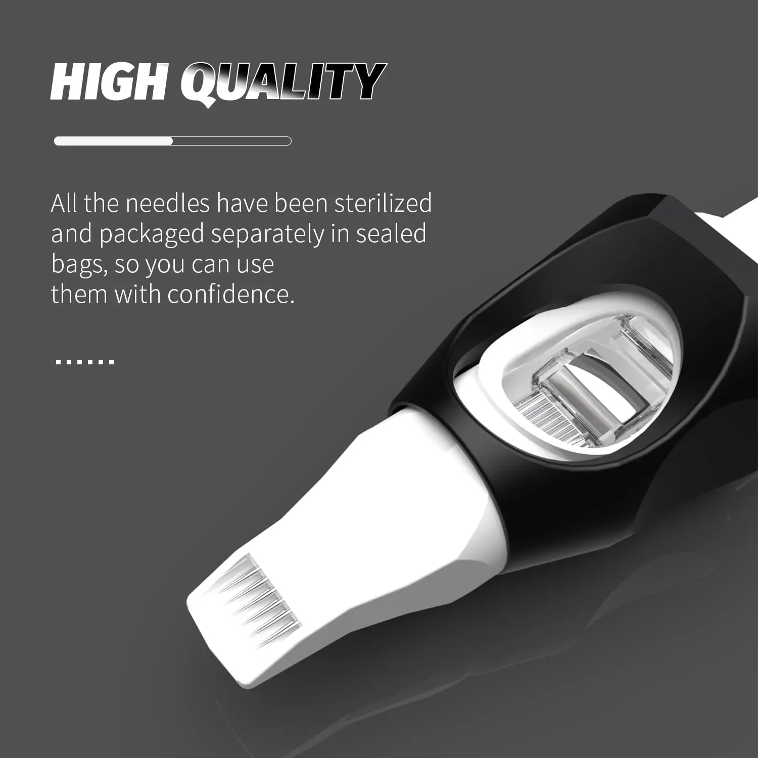 20PCS Tattoo Cartridge Needles High Quality Disposable Individual Package Diameter 0.35MM Tattoo Needles for Tattoo Pen Machine